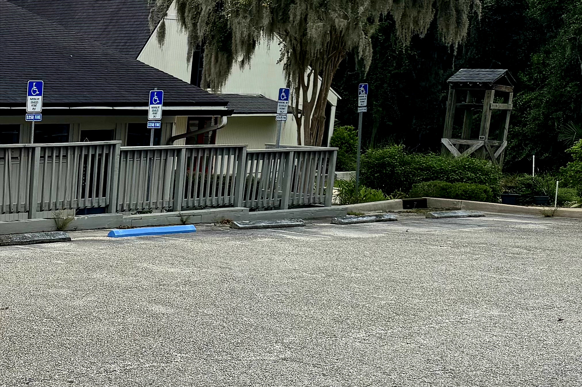 Parking lines before